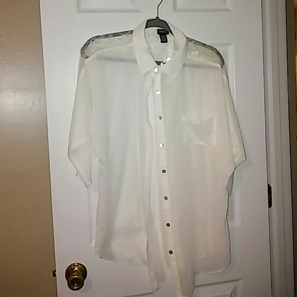 Rue 21 white blouse
